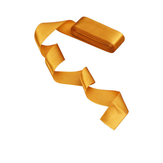 Gothic gold satin ribbon