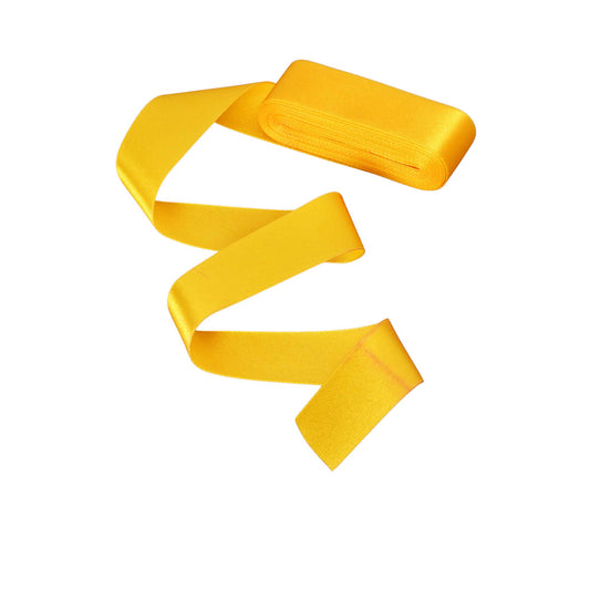 Mustard satin ribbon