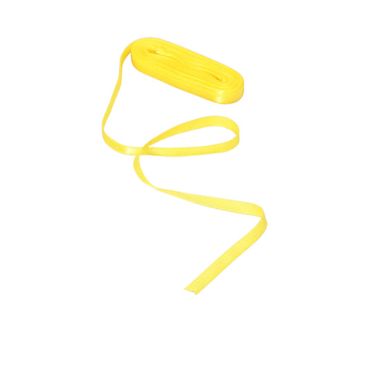 Yellow satin ribbon