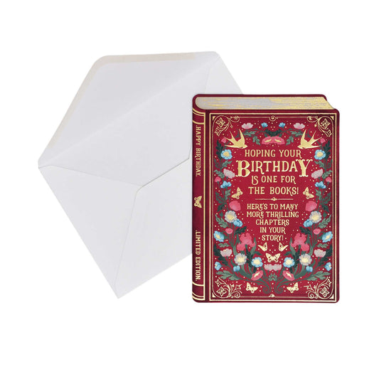 Birthday Is One For The Bookscard