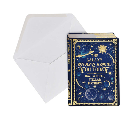 The Galaxy Revolves Around You Today Card