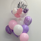 Aqua clear balloons