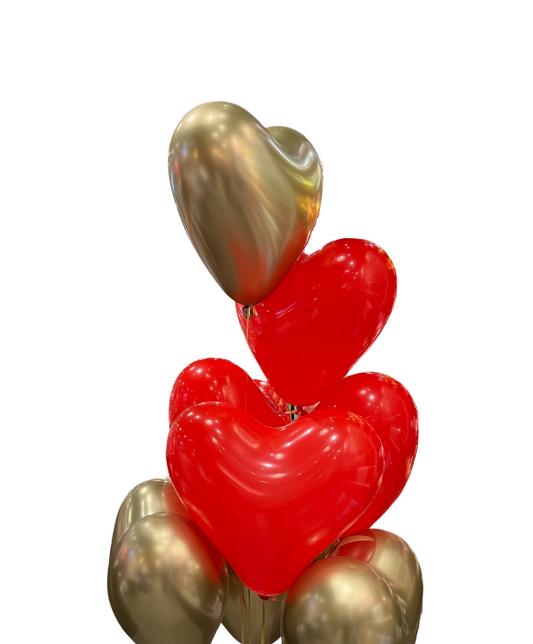 Balloon Bunch 12" Heart