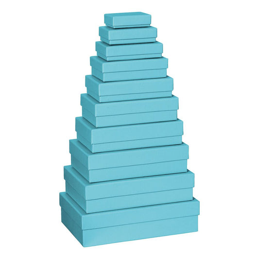 Light blue gift box