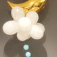 Crescent moon and cloud balloon bouquet