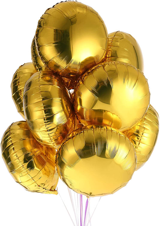 Round foil balloons 18"