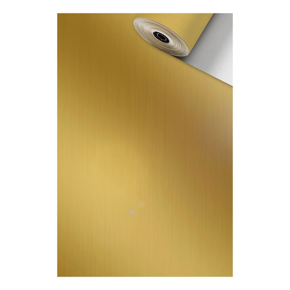 Gold and silver reversible wrapping paper