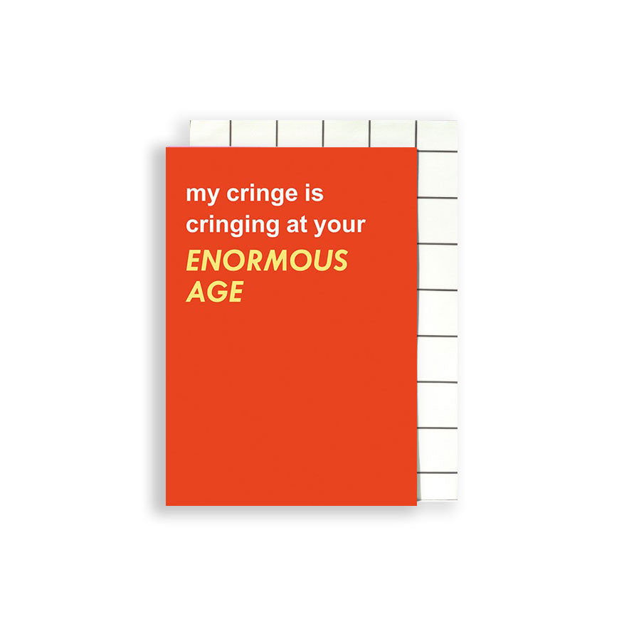 Funny birthday greeting card