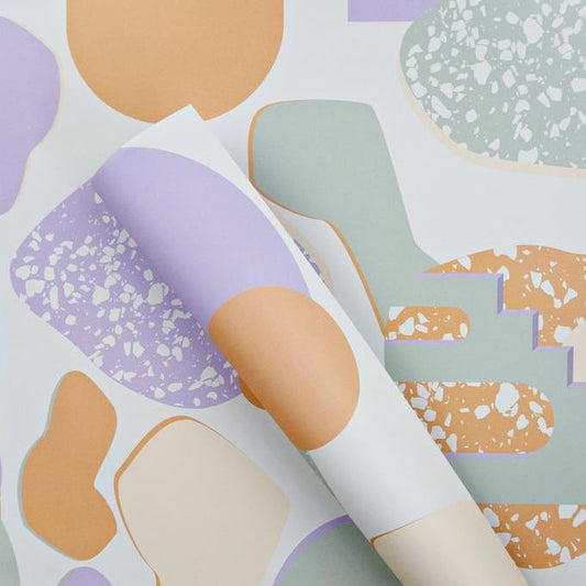Pastel Terrazzo wrapping paper