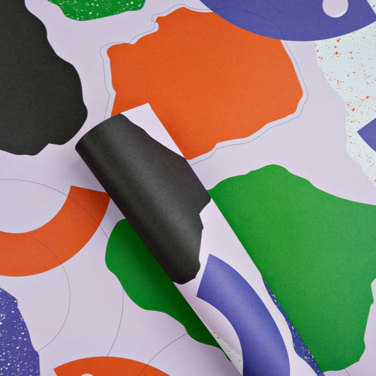 Colorful wrapping paper