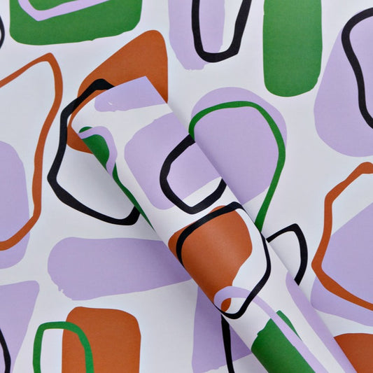 Abstract colourful wrapping paper