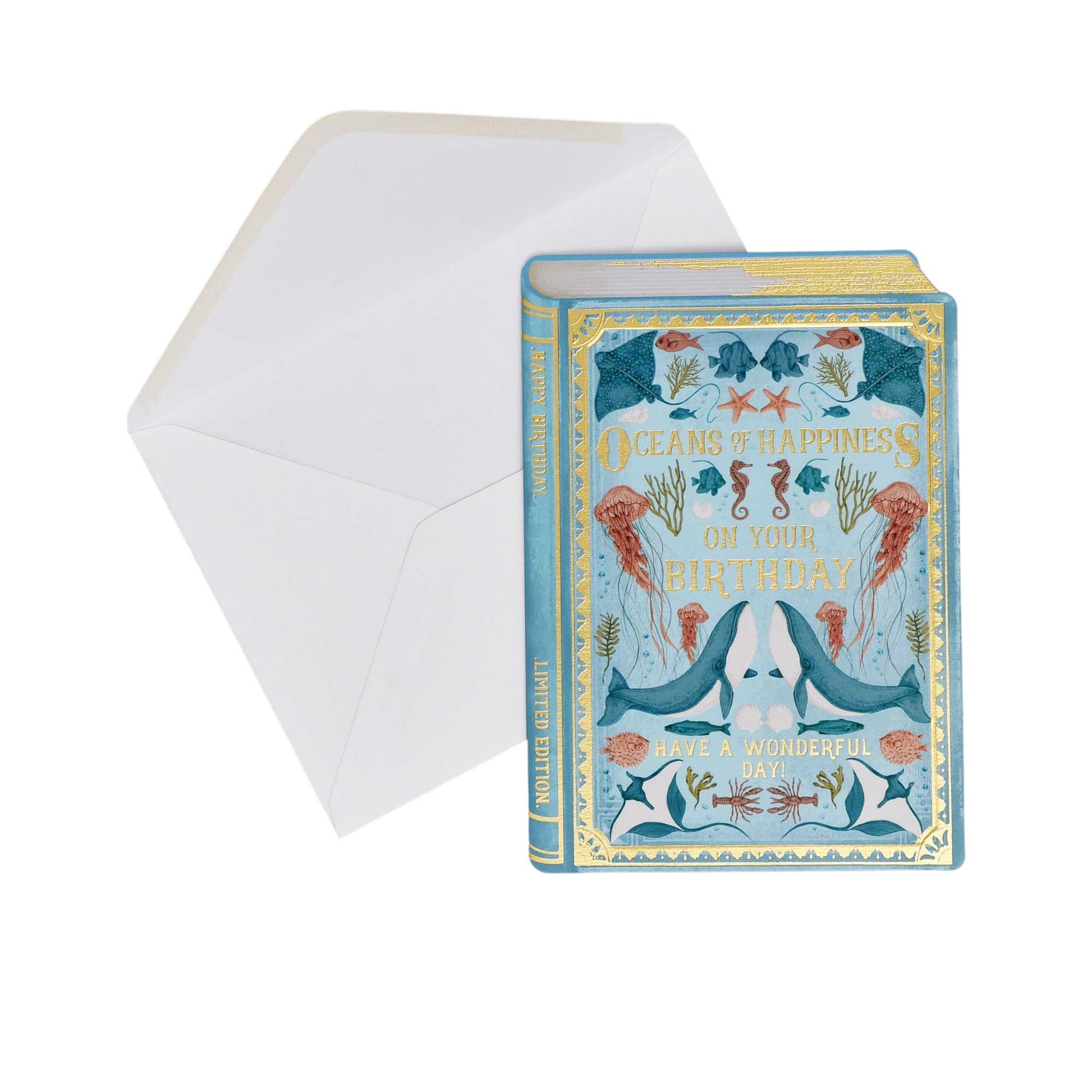 Ocean of happiness card Wrapbyt Ocean of happiness card Wrapbyt