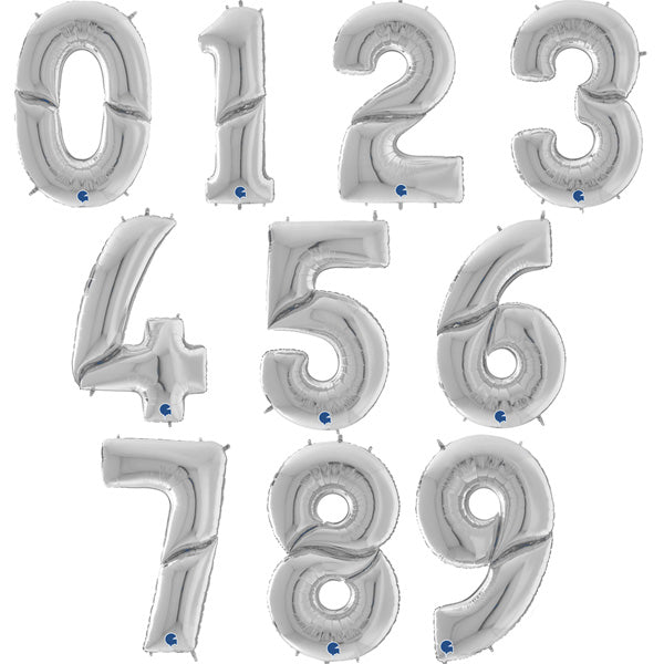 Number foil balloons 40"