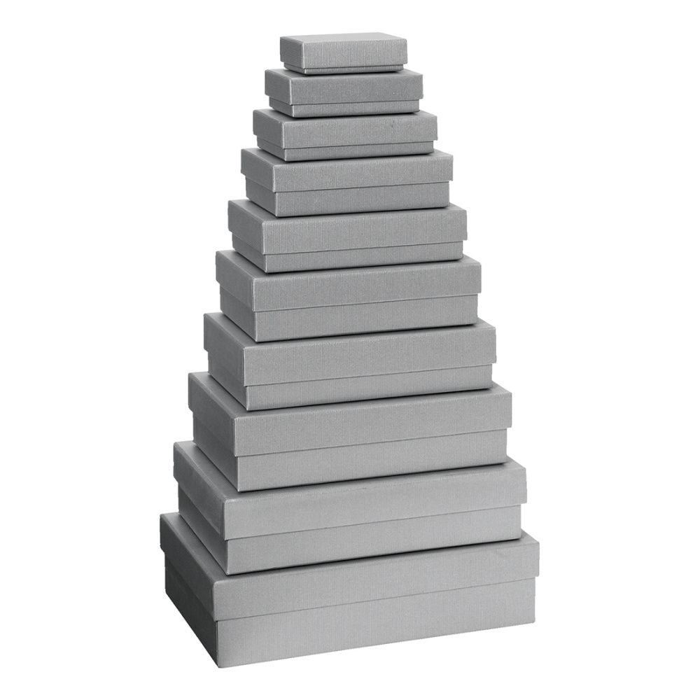 Silver gift box